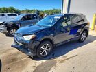 2018 Toyota Rav4 Xle Blue vin: JTMRFREVXJJ212446
