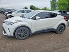 2021 Toyota C-hr Le White vin: JTNKHMBX1M1127452