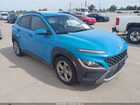 2022 Hyundai Kona Sel Blue vin: KM8K32AB7NU857147