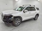 2021 Hyundai Palisade Sel White vin: KM8R3DHE7MU254367