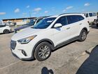 2018 Hyundai Santa Fe Se White vin: KM8SN4HF2JU293951