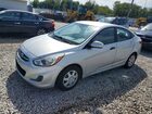 2016 Hyundai Accent Se Silver vin: KMHCT4AE1GU075942