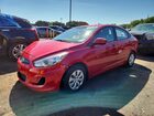 2016 Hyundai Accent Se Red vin: KMHCT4AE3GU164220