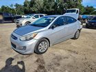 2016 Hyundai Accent Se Silver vin: KMHCT4AE3GU968470