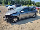 2017 Hyundai Elantra Se Серый vin: KMHD74LF0HU098614