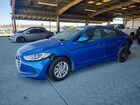 2017 Hyundai Elantra Se Blue vin: KMHD74LF6HU095135