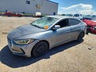 2018 Hyundai Elantra Se Gray vin: KMHD74LF6JU481544