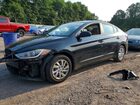 2018 Hyundai Elantra Se Black vin: KMHD74LFXJU542961