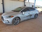 2017 Hyundai Elantra Limited Silver vin: KMHD84LF0HU174779