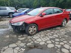 2019 Hyundai Elantra Sel Red vin: KMHD84LF0KU767839