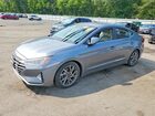 2019 Hyundai Elantra Limited Gray vin: KMHD84LF6KU883675