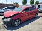 2019 Hyundai Elantra Sel Red vin: KMHD84LF8KU772657