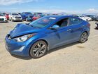 2016 Hyundai Elantra Limited Blue vin: KMHDH4AE5GU599875