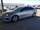 2016 Hyundai Sonata Hybrid Limited Silver vin: KMHE34L19GA022216