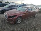 2016 Hyundai Genesis 3.8l Burgundy vin: KMHGN4JE2GU106966