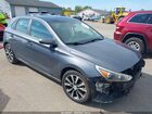 2018 Hyundai Elantra Gt   Gray vin: KMHH35LE9JU068575