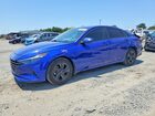 2022 Hyundai Elantra Sel Blue vin: KMHLM4AG1NU323182