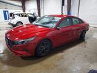2021 Hyundai Elantra Sel Red vin: KMHLM4AG5MU164018