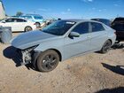 2021 Hyundai Elantra Sel Gray vin: KMHLM4AG8MU177443