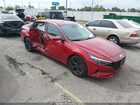 2021 Hyundai Elantra Sel Red vin: KMHLS4AG3MU212041