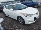 2016 Hyundai Veloster   White vin: KMHTC6AD1GU296931