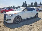 2016 Hyundai Veloster Turbo White vin: KMHTC6AE4GU271093