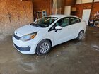 2016 Kia Rio Lx White vin: KNADM4A30G6540765
