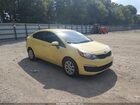 2016 Kia Rio Lx Yellow vin: KNADM4A31G6667363