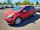 2017 Kia Rio Lx Red vin: KNADM4A31H6048313