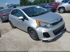 2016 Kia Rio Lx Silver vin: KNADM5A32G6633423