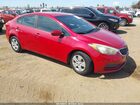 2016 Kia Forte Lx Red vin: KNAFK4A68G5574368
