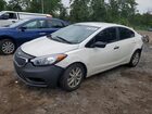 2016 Kia Forte Lx White vin: KNAFX4A67G5559412