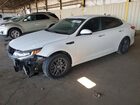 2018 Kia Optima Lx White vin: KNAGT4L33J5216509
