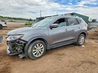 2017 Nissan Rogue Sv Серебряный vin: KNMAT2MT8HP522874
