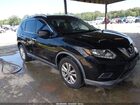 2016 Nissan Rogue Sv Черный vin: KNMAT2MT9GP717638
