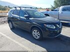 2016 Nissan Rogue Sv Black vin: KNMAT2MV5GP717167
