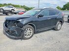 2017 Nissan Rogue Sv Black vin: KNMAT2MV8HP594045