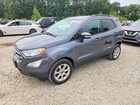 2018 Ford Ecosport Se Gray vin: MAJ6P1UL1JC170874