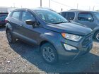 2020 Ford Ecosport S Blue vin: MAJ6S3FL0LC324937