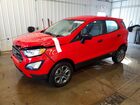 2022 Ford Ecosport S Red vin: MAJ6S3FL2NC472588