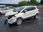 2020 Ford Ecosport Se White vin: MAJ6S3GL2LC344377