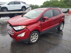 2020 Ford Ecosport Se Темно-бордовый vin: MAJ6S3GL9LC358924
