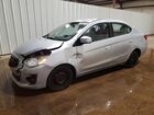 2020 Mitsubishi Mirage G4 Es Silver vin: ML32F3FJ9LHF07693