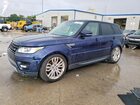 2016 Land Rover Range Rover Sport Hse Blue vin: SALWR2PF0GA652328