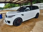 2019 Land Rover Range Rover Sport Supercharged Dynamic White vin: SALWR2REXKA841937