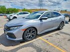 2018 Honda Civic Sport Серебряный vin: SHHFK7H42JU418694