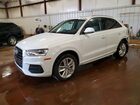 2016 Audi Q3 Premium Plus White vin: WA1EFCFS5GR014779