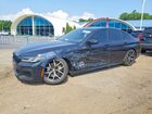 2022 Bmw 540 Xi Черный vin: WBA73BJ03NWX68735