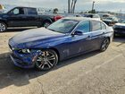 2017 Bmw 330e Blue vin: WBA8E1C39HA156962