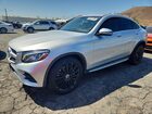 2017 Mercedes-benz Glc Coupe 300 4matic Silver vin: WDC0J4KB8HF283883